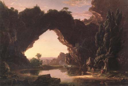 Thomas Cole Evening in Arcady (mk13)